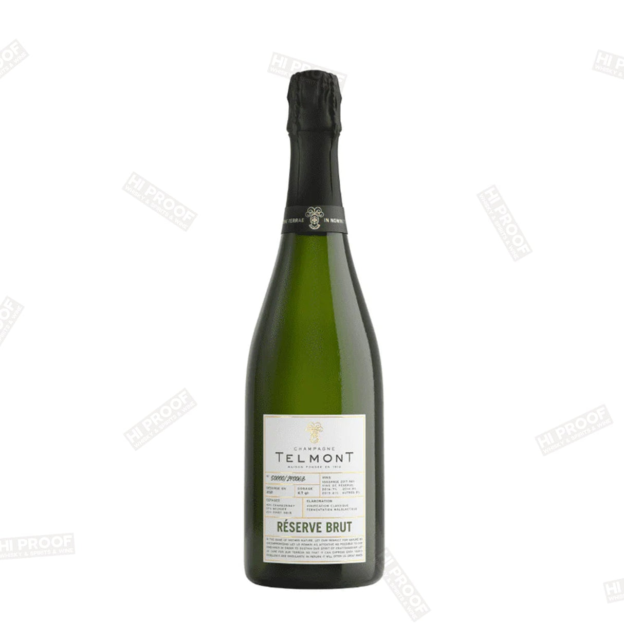 Telmont Réserve Brut Champagne 750ml - Hi Proof - Telmont