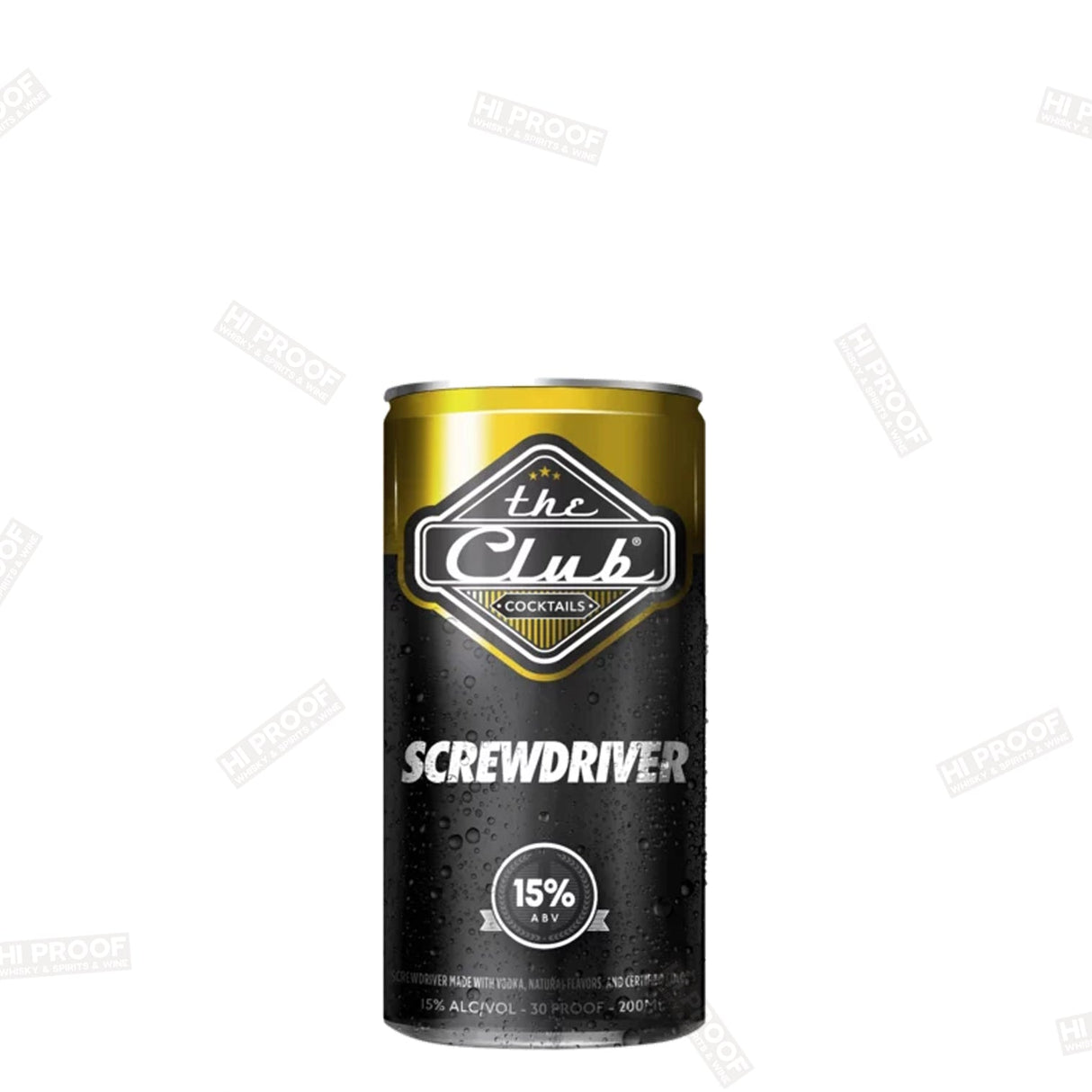 The Club Cocktail Screwdriver 200ml - Hi Proof - The Club