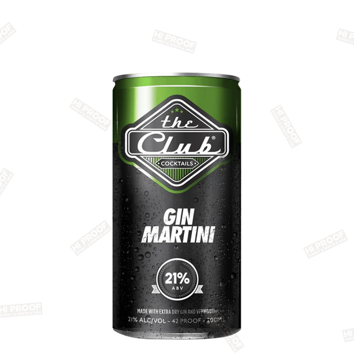 THE CLUB GIN MARTINI 200ML - Hi Proof - The Club