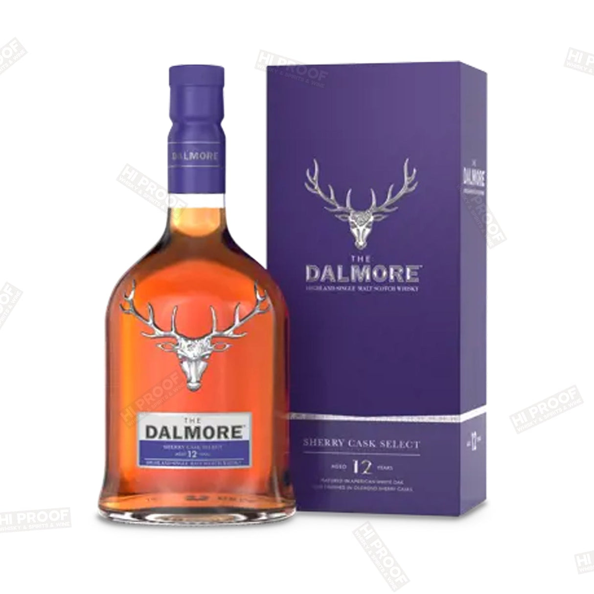 The Dalmore Sherry Cask Select 12 Year Old Single Malt Scotch Whisky - Hi Proof - Dalmore