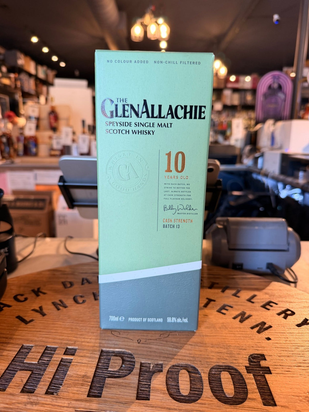 The GlenAllachie 10 Year Old Cask Strength Batch 13 700ml - Hi Proof - Glenallachie