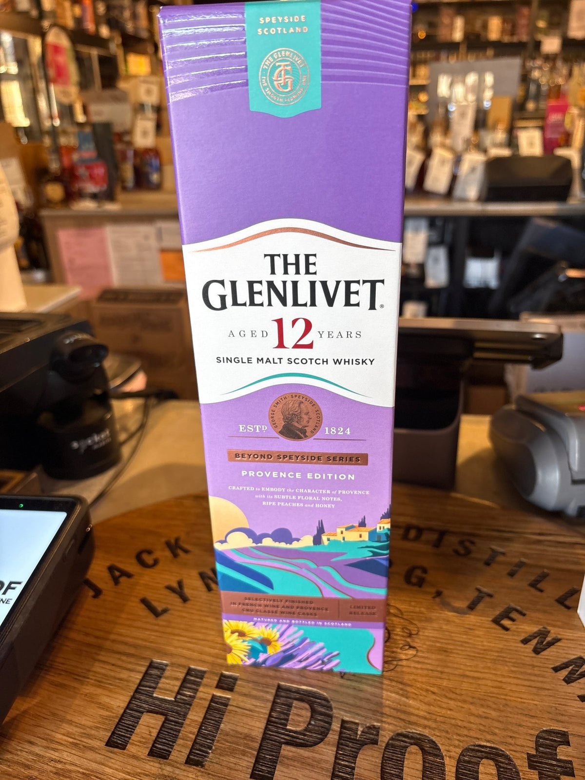 The Glenlivet 12 Year Old Provence Edition 750ml - Hi Proof - Glenlivet
