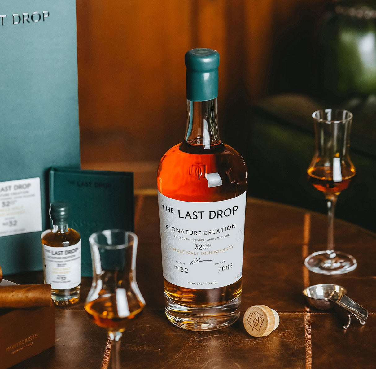 The Last Drop 32 Year Old Single Malt Irish Whisky 700ml - Hi Proof - LAST DROP