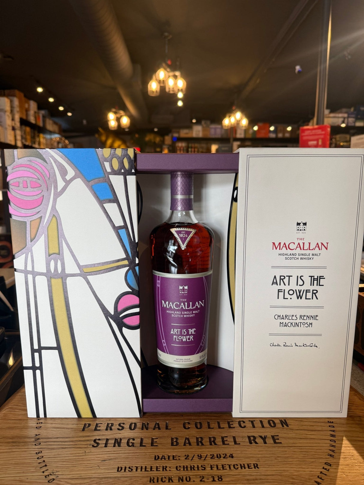 The Macallan Art Is The Flower 700mL - Hi Proof - Macallan