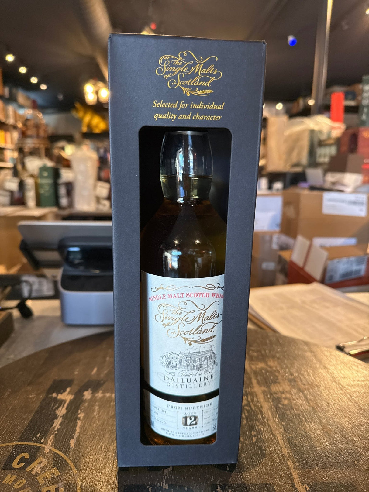 The Single Malts of Scotland - Dailuaine 2011 12year 58.9% alc. cask 790 700ml - Hi Proof - The Single Malts of Scotland