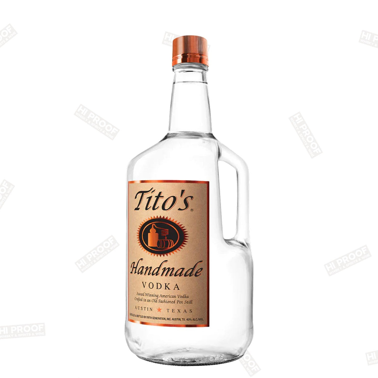 Tito's Handmade Vodka 1.75L - Hi Proof - Tito's