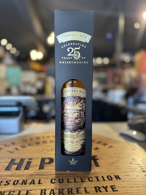 Compass Box Flaming Heart 25th Anniversary Limited Edition Blended Malt Scotch Whisky 48.9% ABV 700ml
