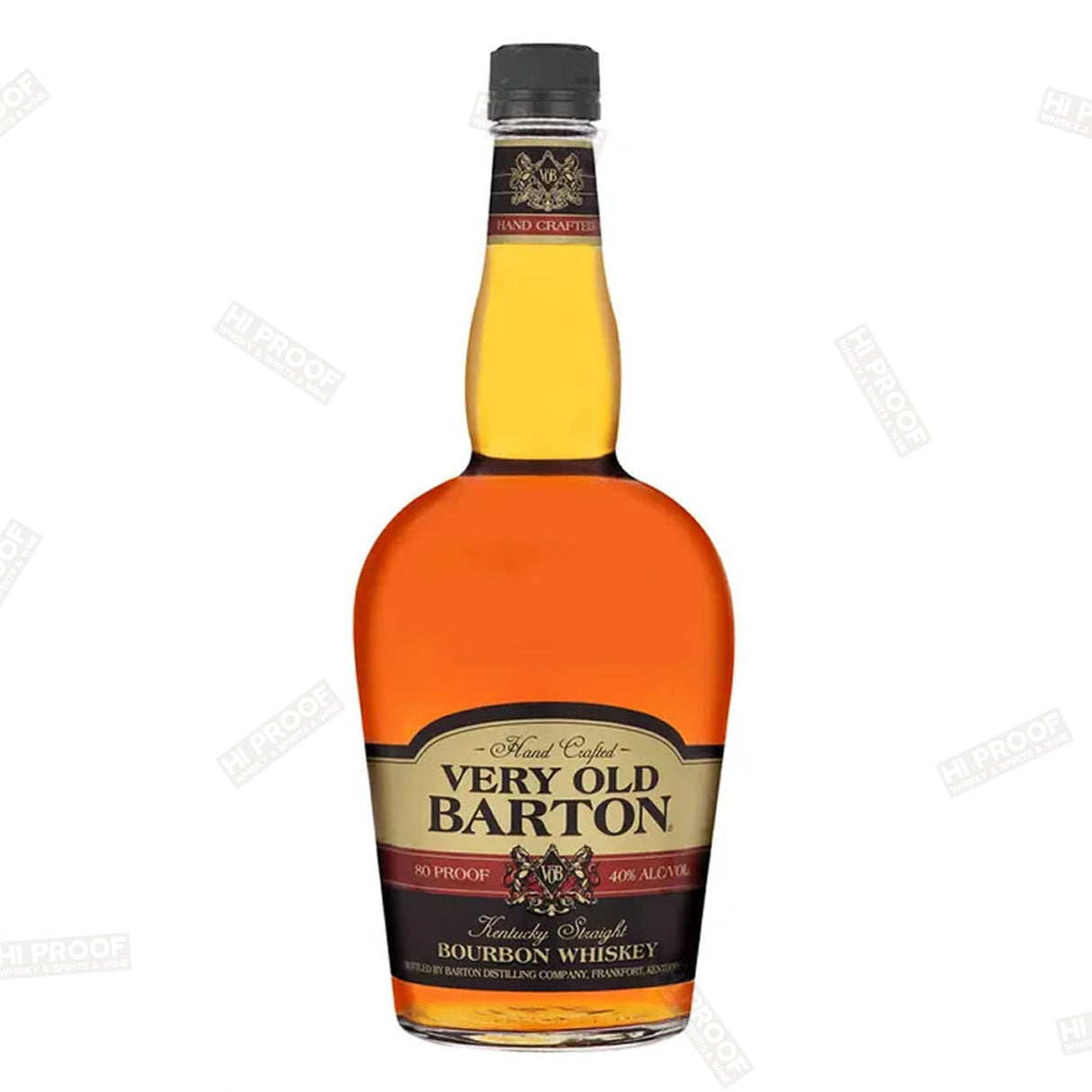 VERY OLD BARTON KENTUCKY BOURBON 80 PROOF 750 ML - Hi Proof - old bar