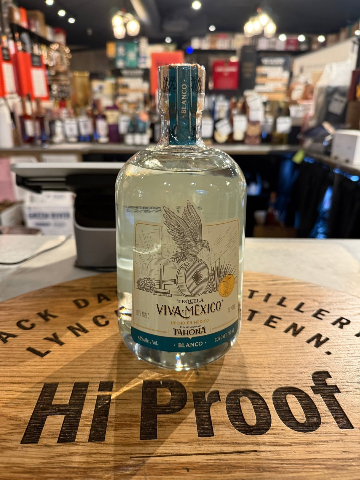 Viva Mexico Tahona Blanco Tequila 750 mL - Hi Proof - Viva Mexico