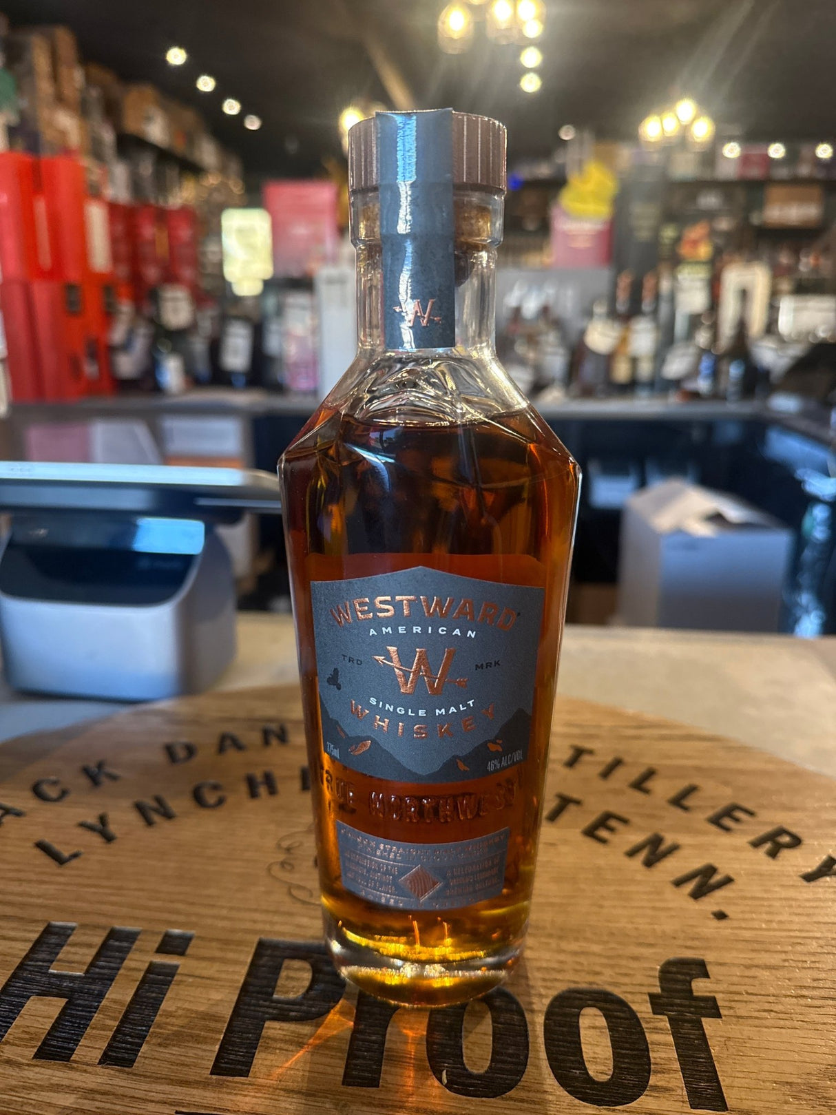 Westward Oregon Stout Cask American Single Malt Whiskey 375ml - Hi Proof - Westward