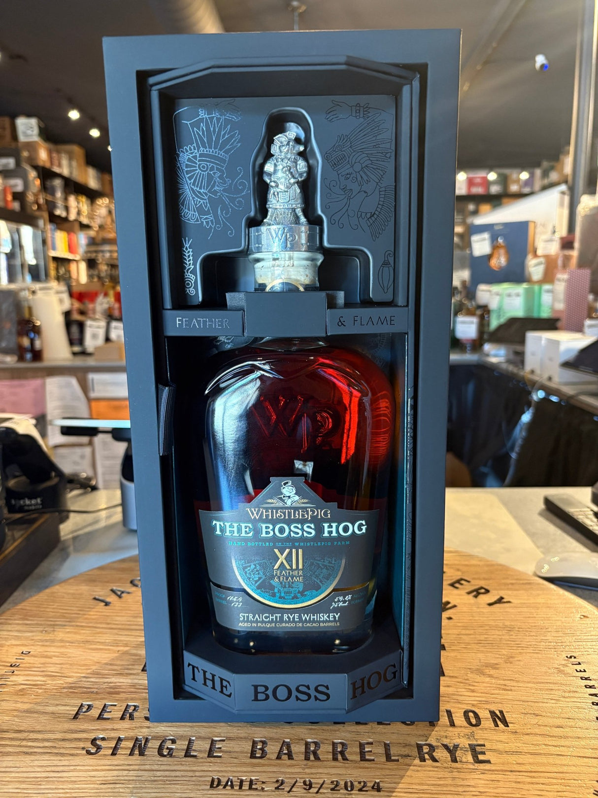 WhistlePig Boss Hog XII Feather & Flame Rye Whiskey 108.4 Proof 750mL - Hi Proof - WhistlePig
