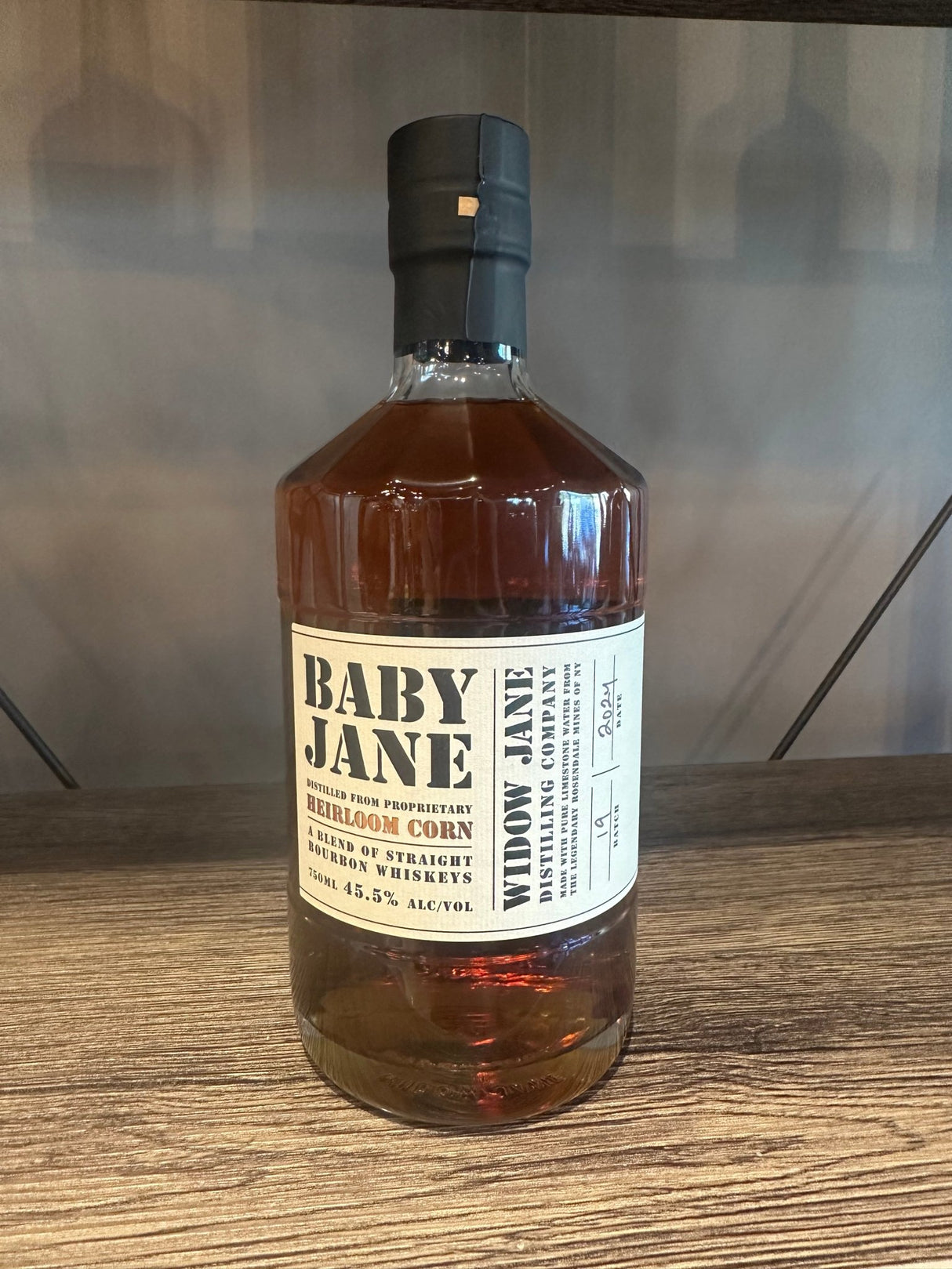 Widow Jane Baby Jane Blended Bourbon 91 proof Heirloom corn - Hi Proof - Widow Jane