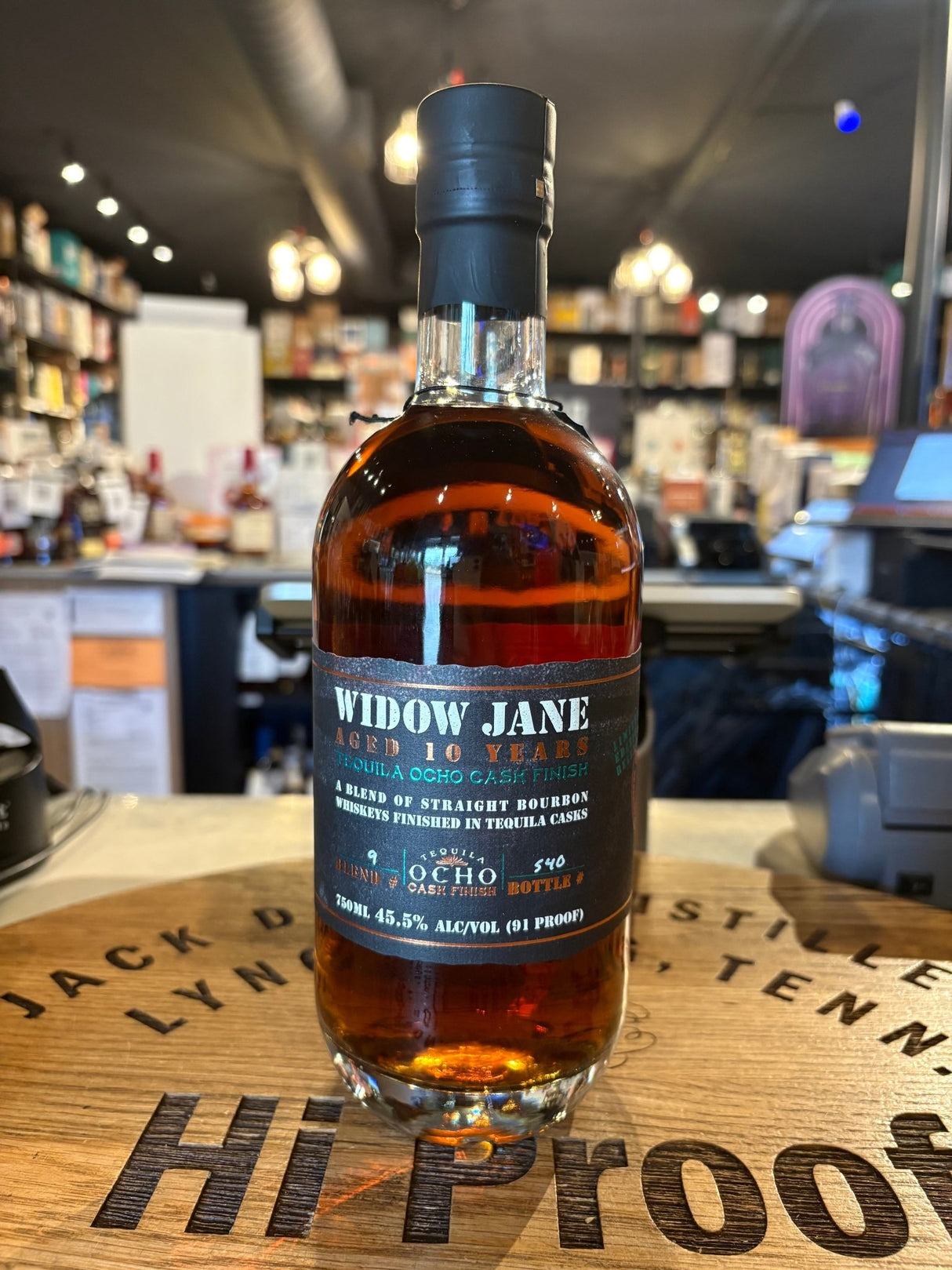 Widow Jane Bourbon Tequila Cask Finish 10 Year Old 91 Proof 750mL - Hi Proof - Widow Jane