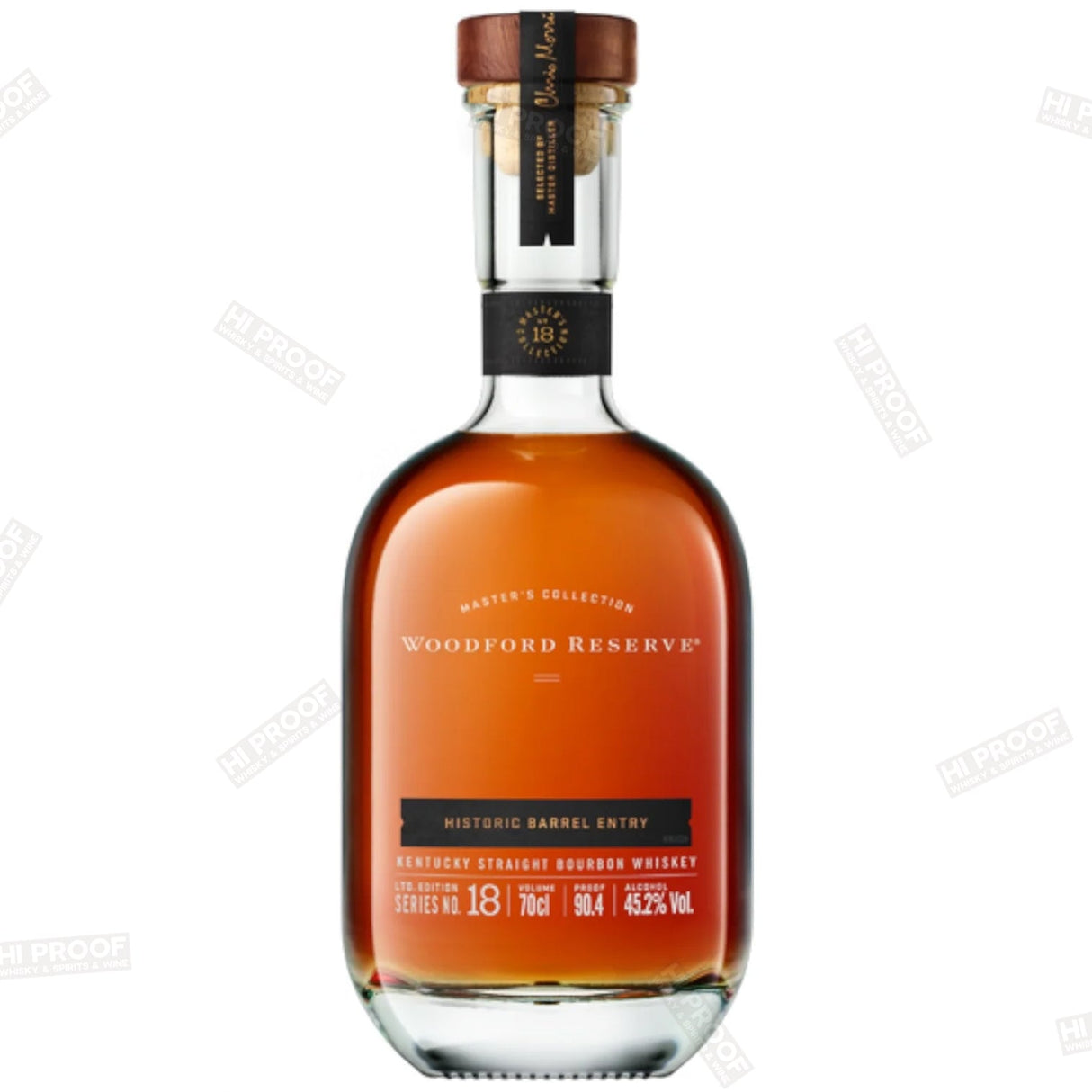 Woodford Reserve Master's Collection Historic Barrel Entry Kentucky Straight Bourbon Whiskey 750ml - Hi Proof - Woodford Reserve