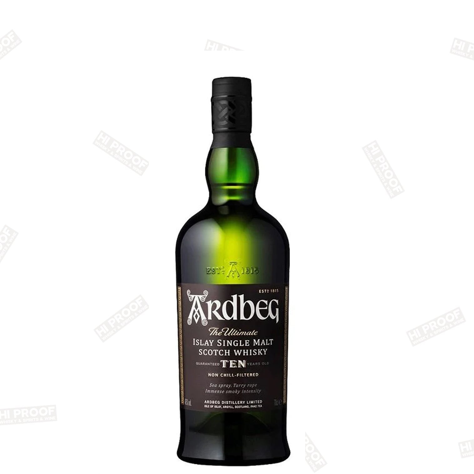 Ardbeg 10 Year Single Malt - Islay Scotch Whisky – Hi Proof