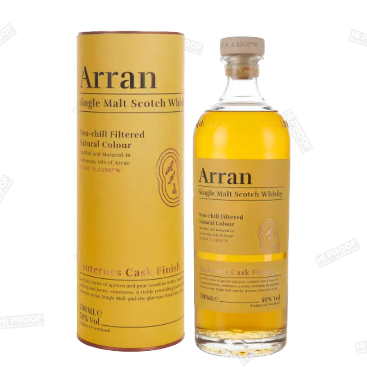 ARRAN AMARONE SAUTERNES FINISH SINGLE MALT SCOTCH 700ML - Hi Proof - Arran