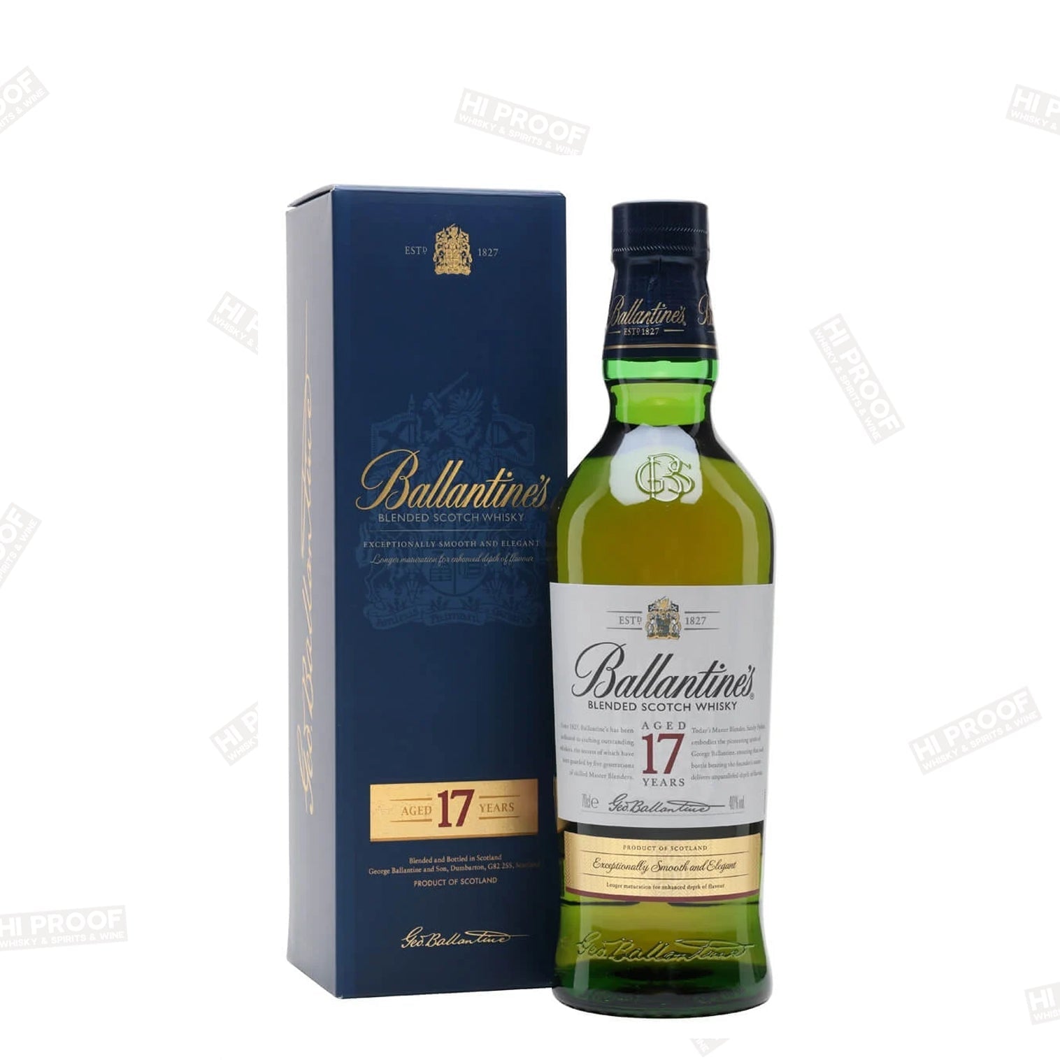 Ballantine's Championship2010 Edition17年 Ballantine's 17 Year Scotch Whisky - Premium Blend – Hi Proof