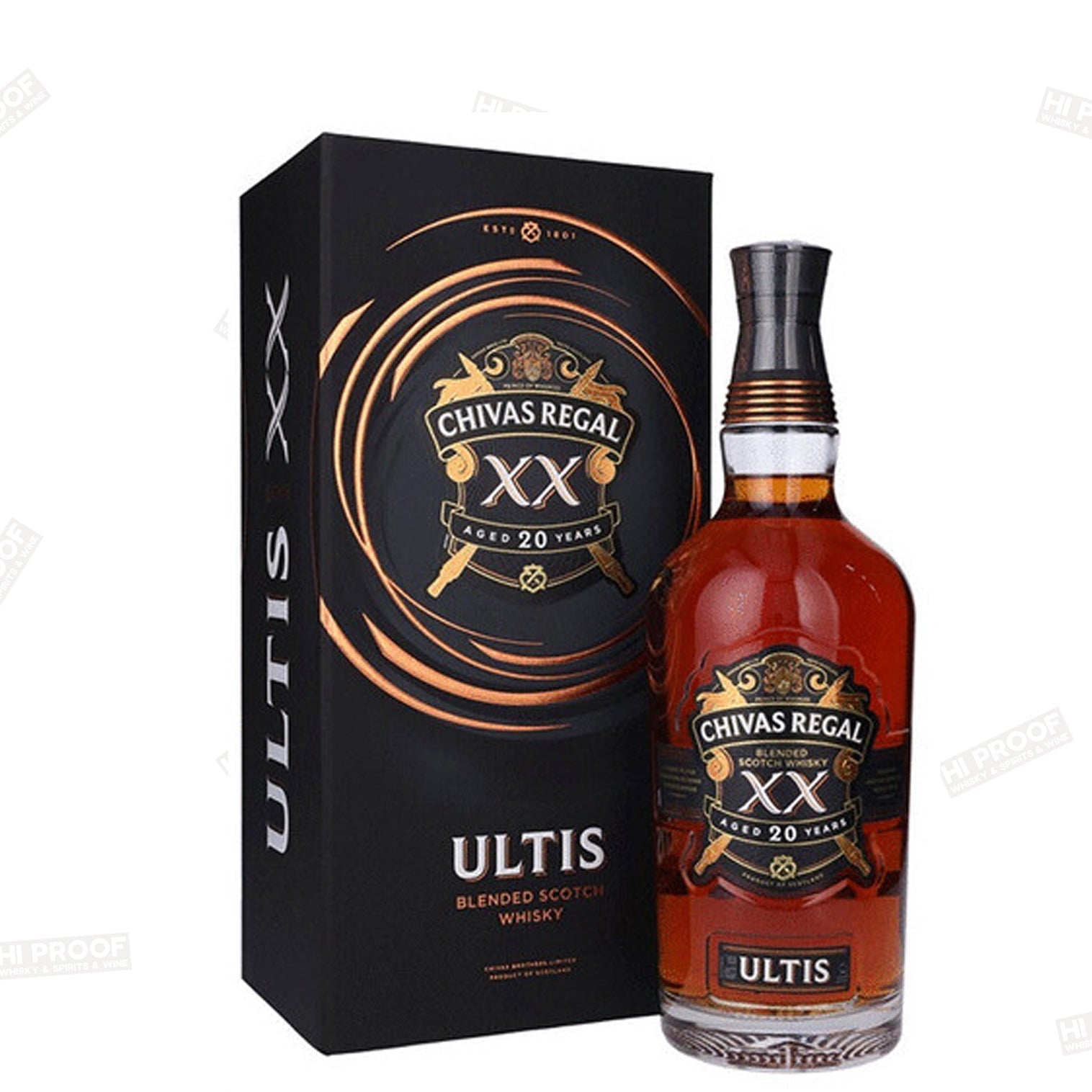 終売シーバスアルティスCHIVAS REGAL ULTIS XX 20年2本 Chivas Regal Ultis 20 Year - Premium Blend – Hi Proof