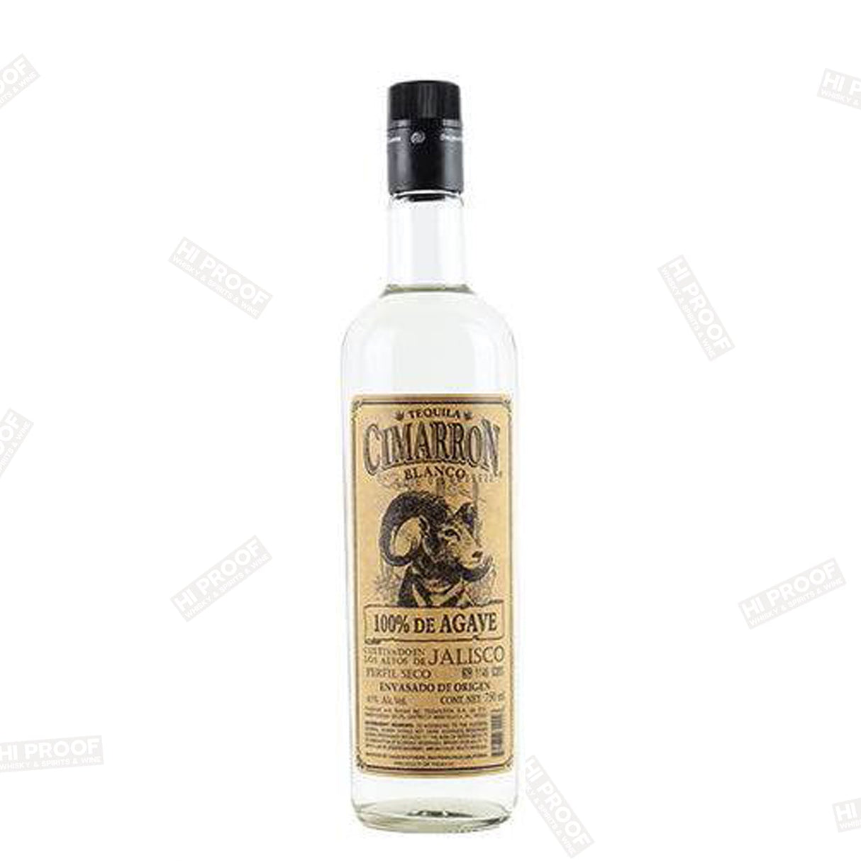 Cimarron Blanco Tequila 750ml - Hi Proof - Cimarron