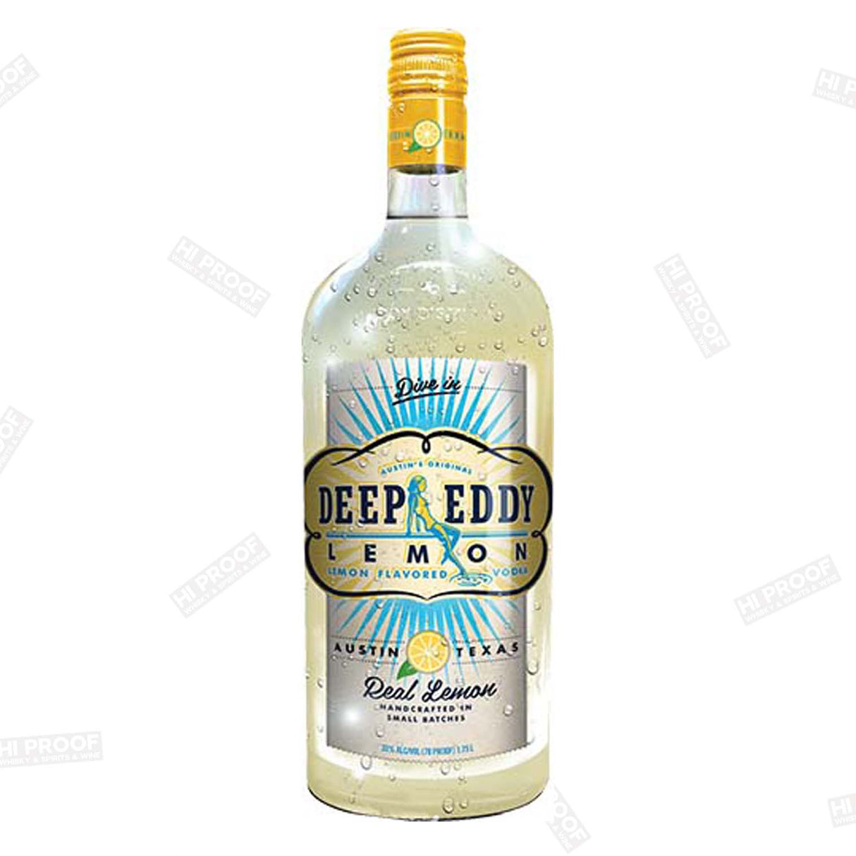Deep Eddy Vodka Lemon 70proof 1.75L - Hi Proof - Deep Eddy