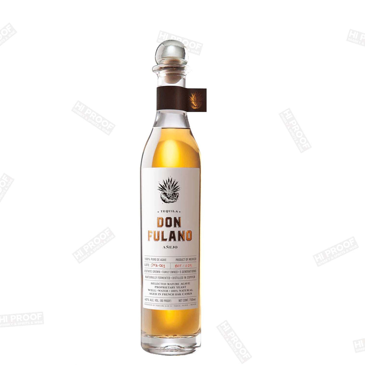 DON FULANO TEQUILA ANEJO - Hi Proof - Don Fulano
