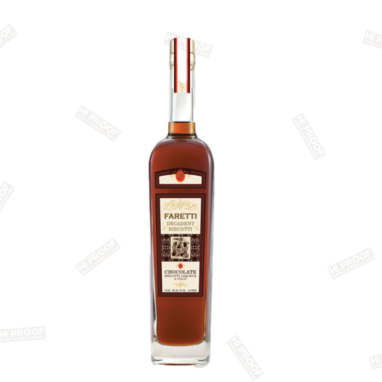 Faretti Chocolate Biscotti 750mL - Hi Proof - Faretti