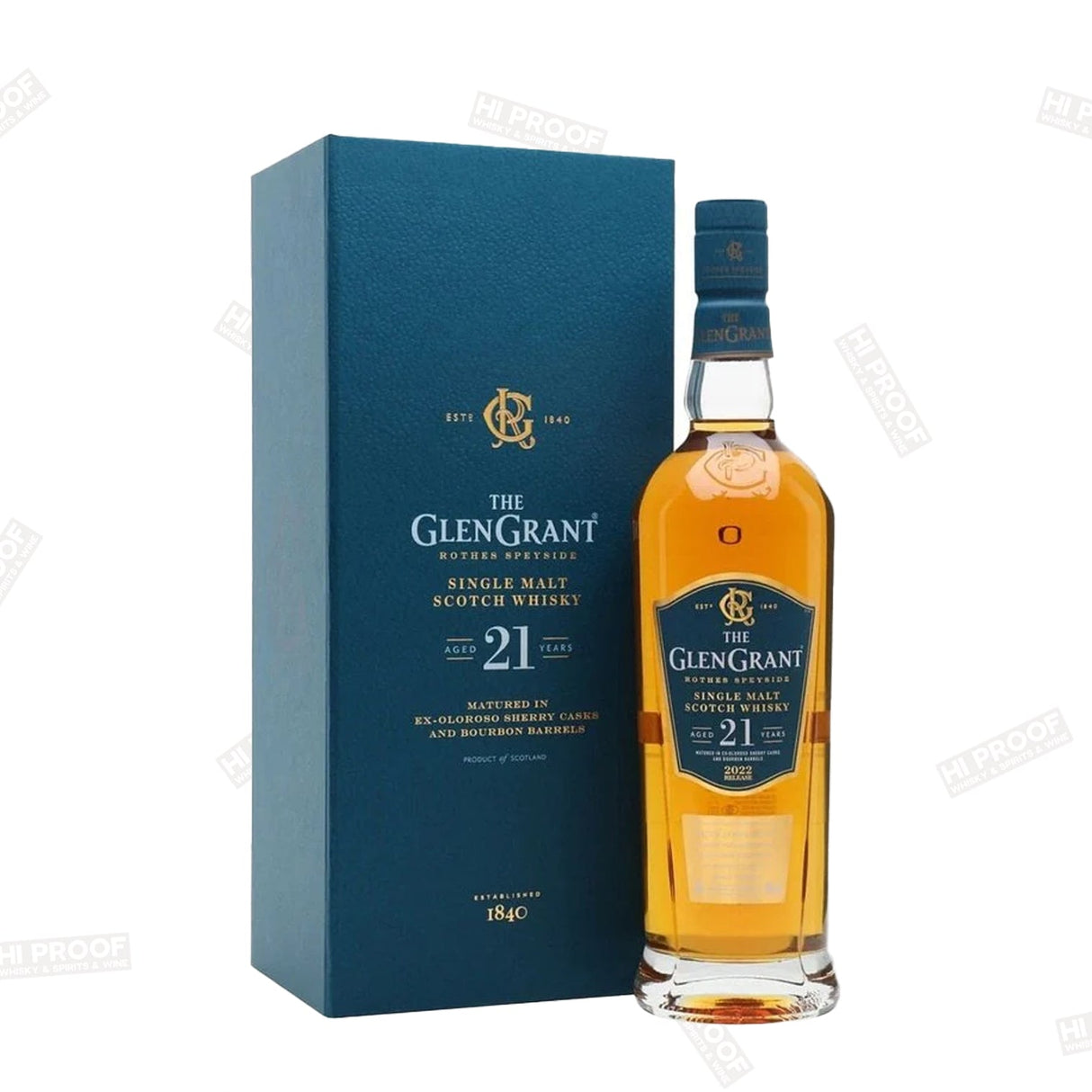 Glen Grant 21 Year 750ML - Hi Proof - Glen Grant