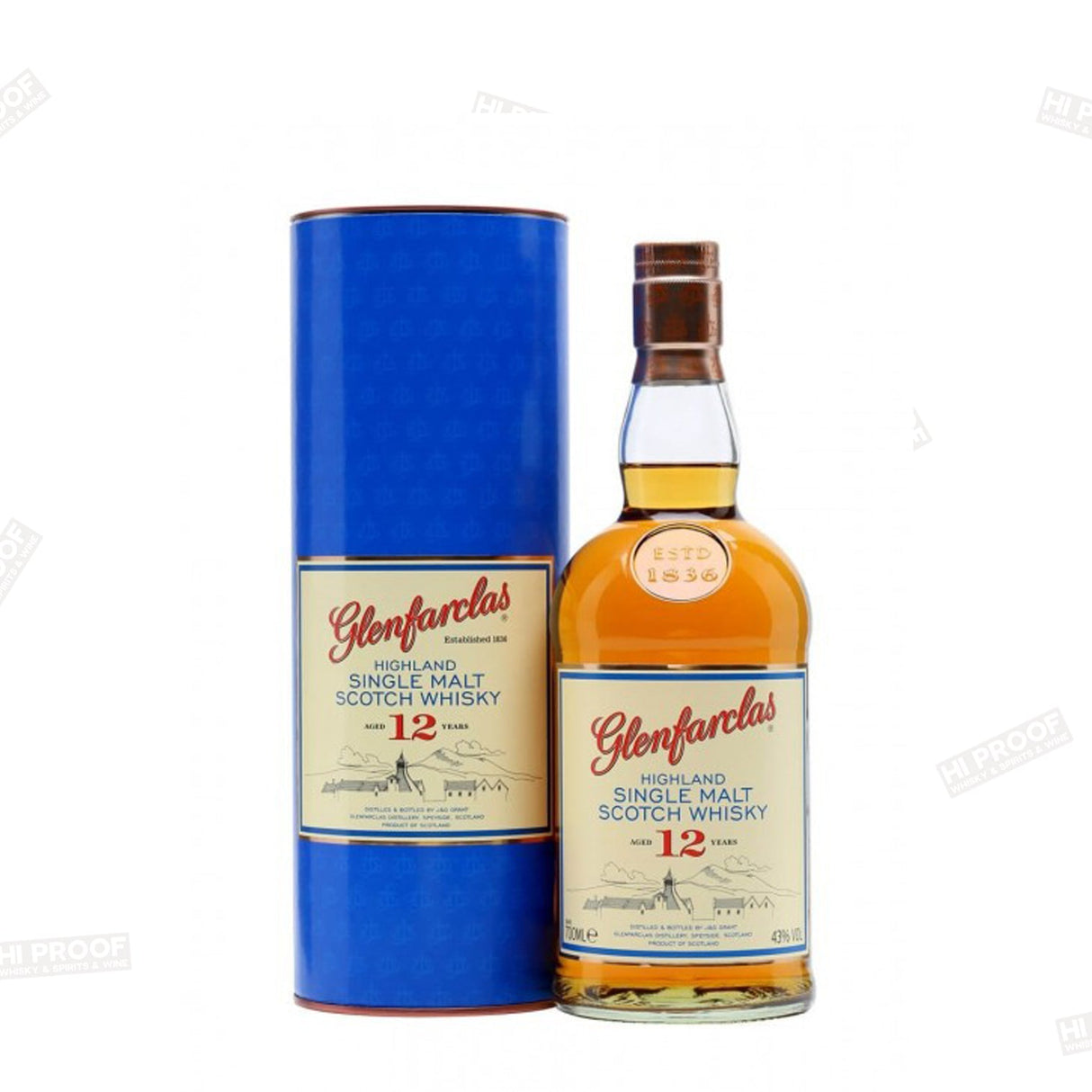 Glenfarclas - 12 Year Old Single Malt Scotch Whisky (750ml) - Hi Proof - Glenfarclas