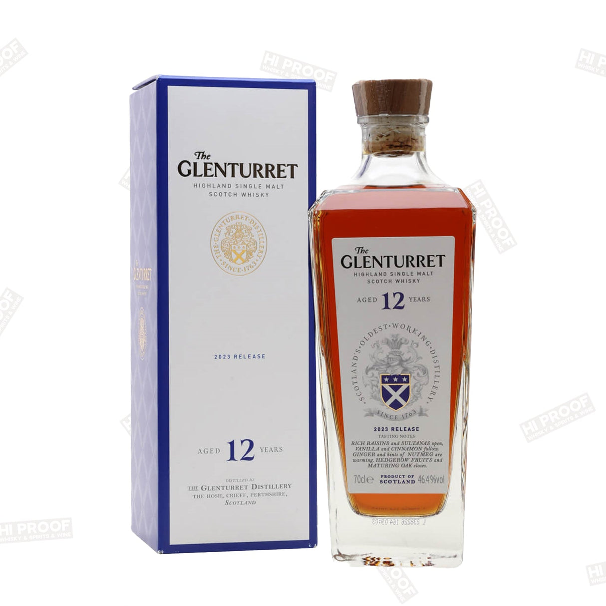 GLENTURRET 12 YEAR 2023 RELEASE - Hi Proof - Glenturret
