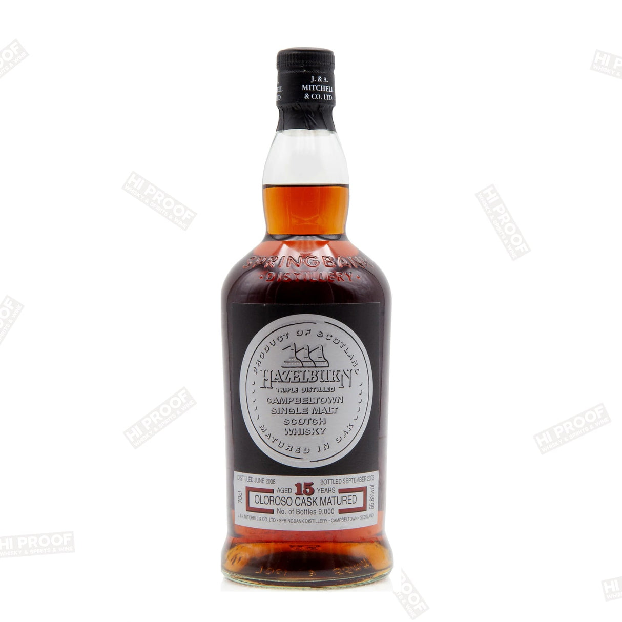 Hazelburn 15 Year Old Sherry Wood 111.6PF - Hi Proof - Hazelburn