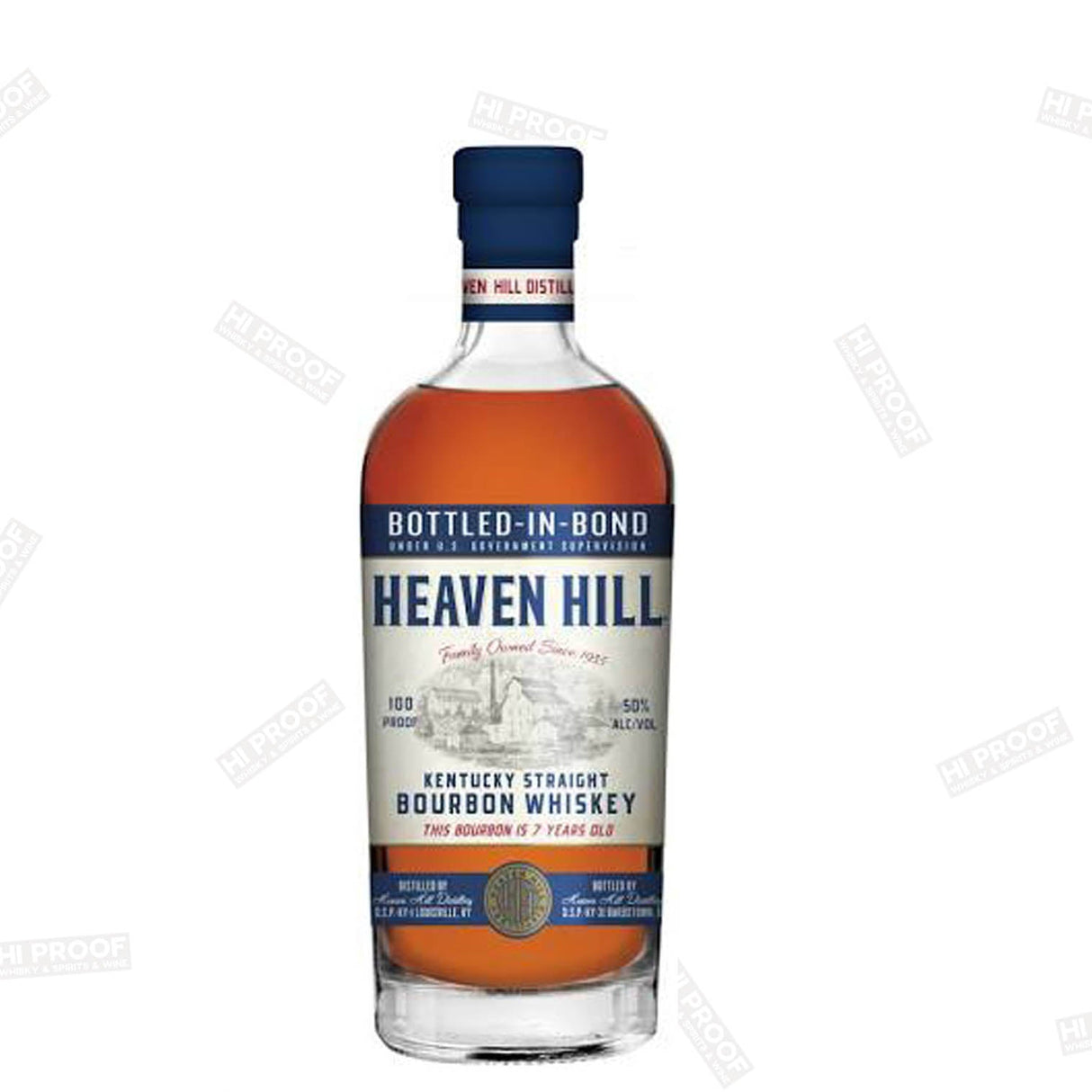 Heaven Hill 7 Year Old Kentucky Straight Bourbon Whiskey 750ml - Hi Proof - Heaven Hill