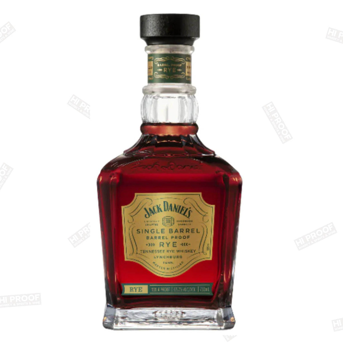 Jack Daniels Barrel Proof Rye Whiskey 750ml Cask Strength – Hi Proof