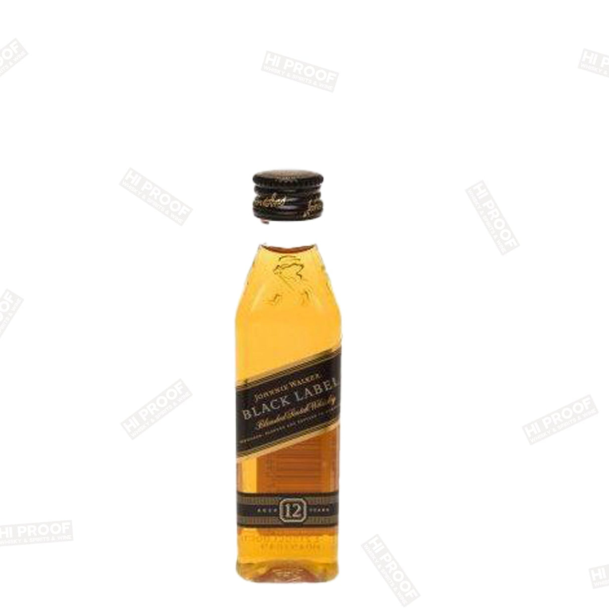 Johnnie Walker Black 50ml - Hi Proof - JOHNNIE WALKER