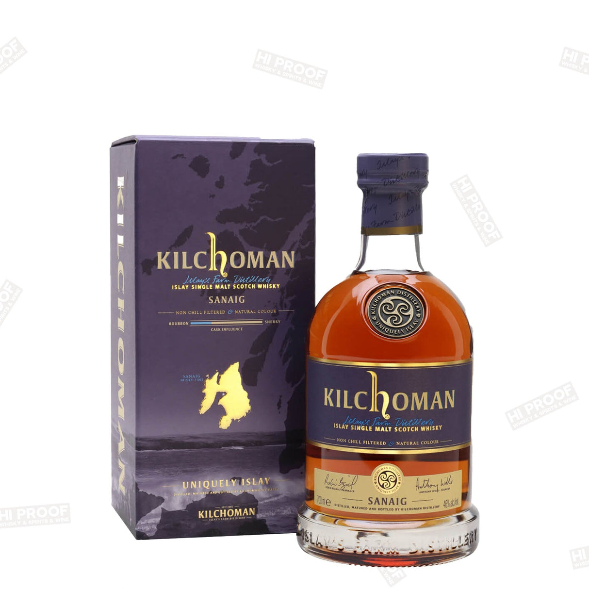 Kilchoman Sanaig 750 ML - Hi Proof - Kilchoman