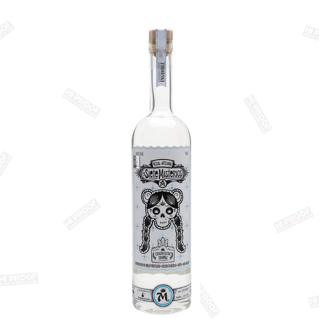 Los Siete Misterios Espadin Cuishe Mezcal 750ML - Hi Proof - Los Siete