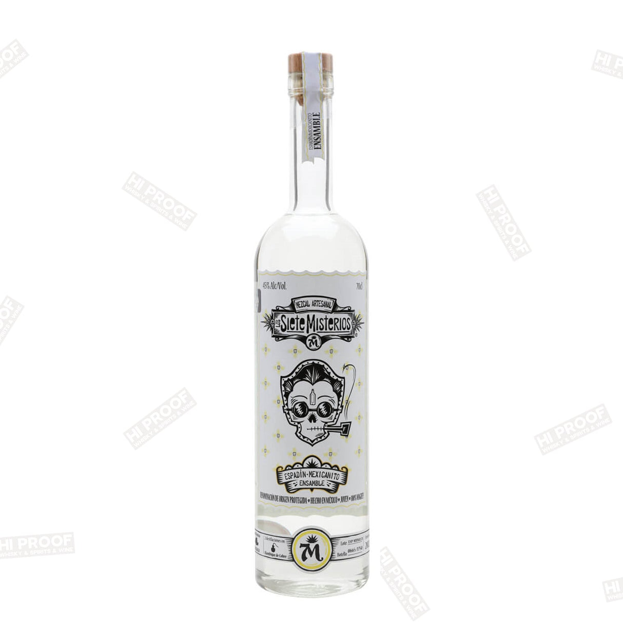 Los Siete Misterios Espadin Mexicanito Mezcal 750ML - Hi Proof - Los Siete