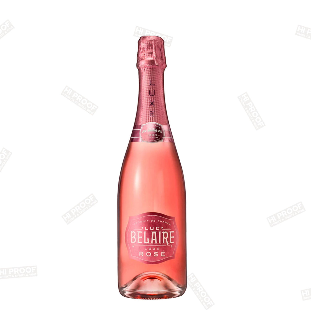Luc Belaire Luxe Rose France Sparkling Wine 750ml - Hi Proof - Luc Belaire