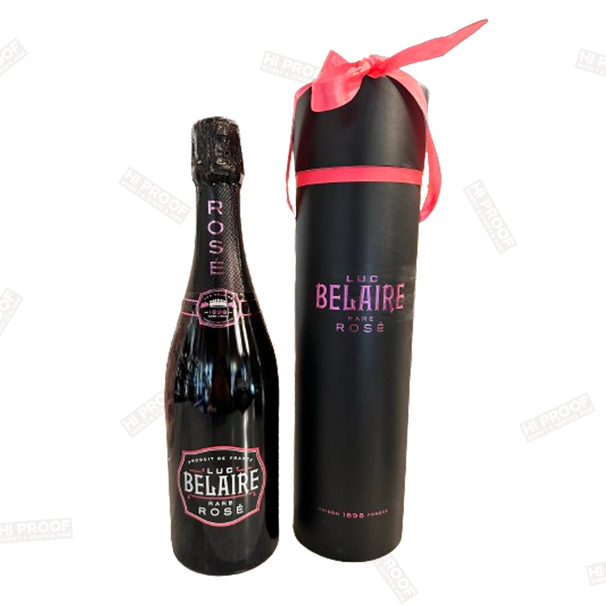 Luc Belaire Rare Rose France Sparkling Wine Gift Box 750ml - Hi Proof - Luc Belaire