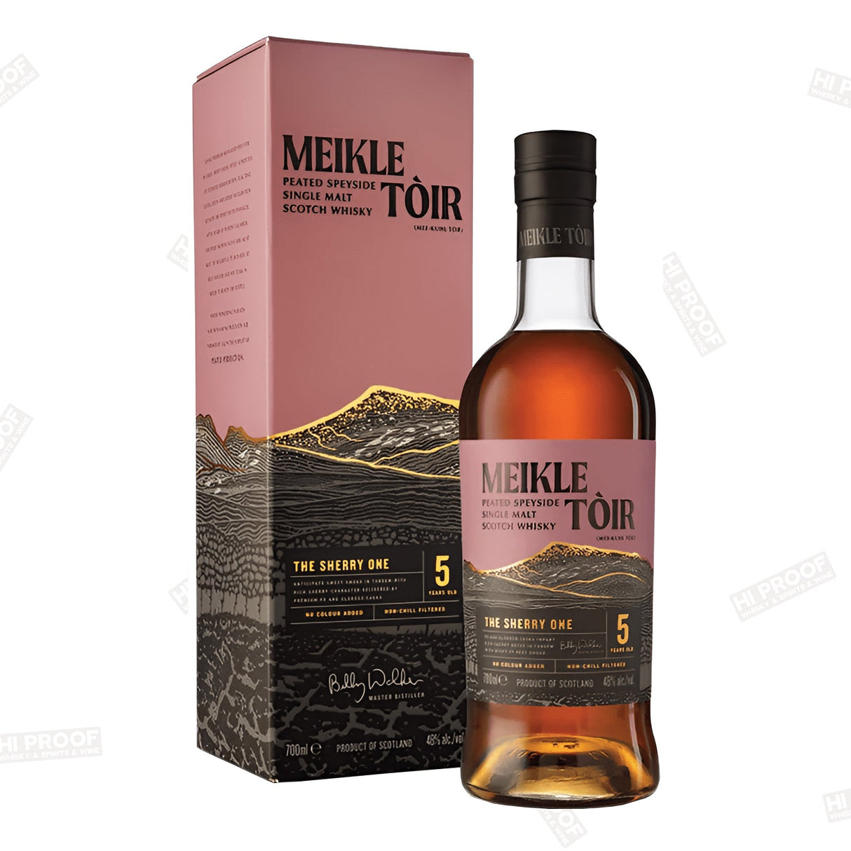 Meikle Toir 5 Year Old The Sherry Speyside Single Malt Scotch Whisky - Hi Proof - Meikle Toir