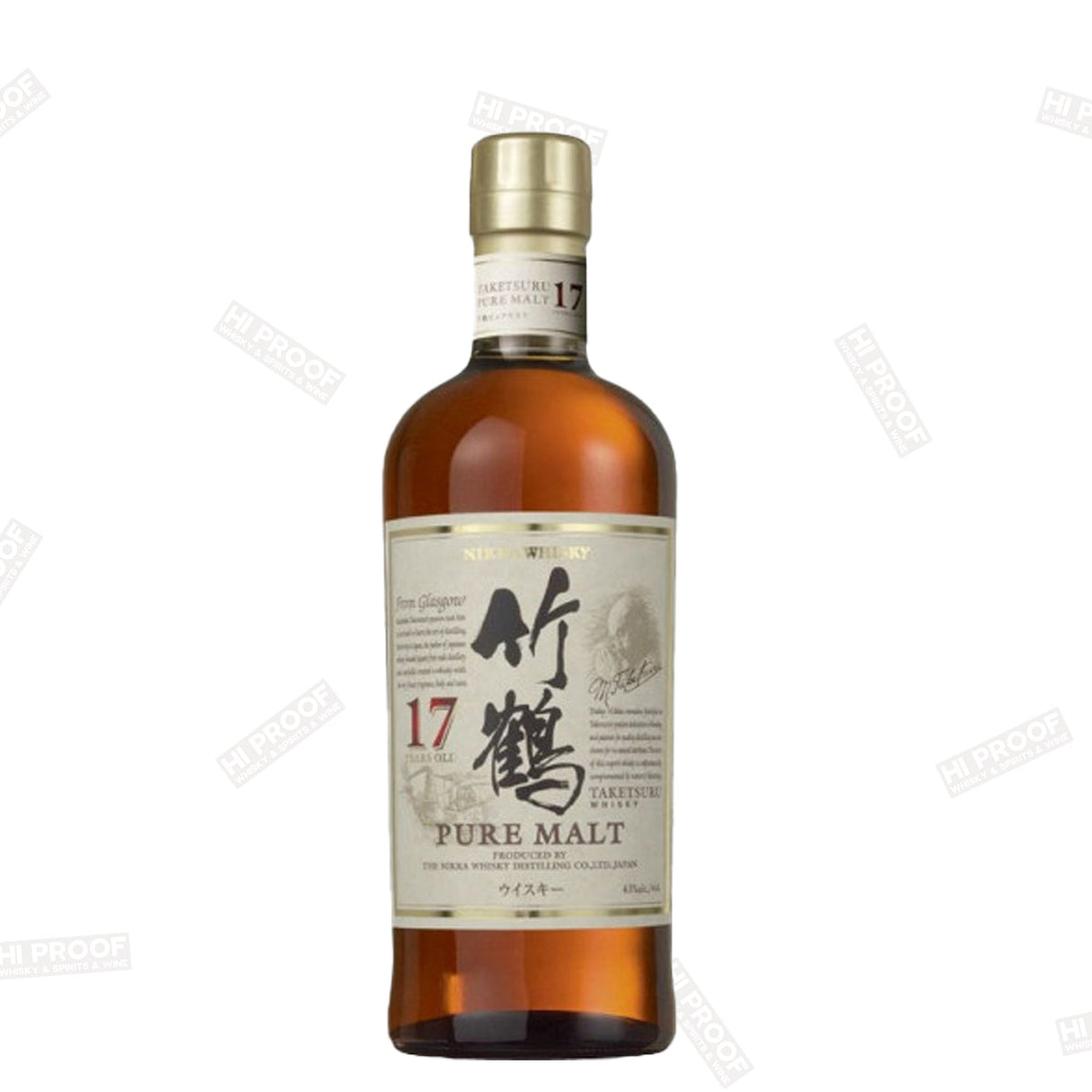 Nikka Taketsuru Pure Malt 17 Years Old - Hi Proof - Nikka