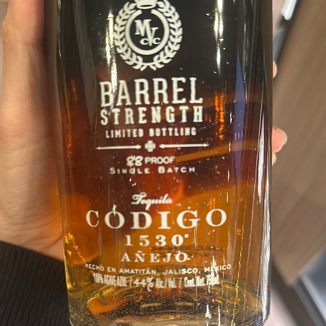 not sale Codigo Anejo Tequila Single Battch - Hi Proof - Codigo