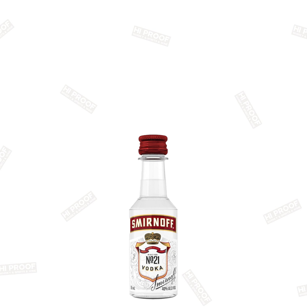 Smirnoff Vodka 80Proof 50ml - Hi Proof - Smirnoff
