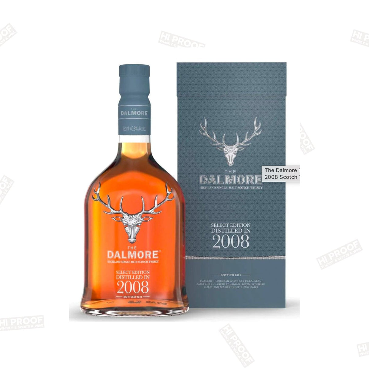 THE DALMORE SCOTCH WHISKY SINGLE MALT 2008 15 YEARS - Hi Proof - Dalmore