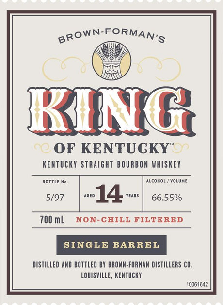 KING OF KENTUCKY label