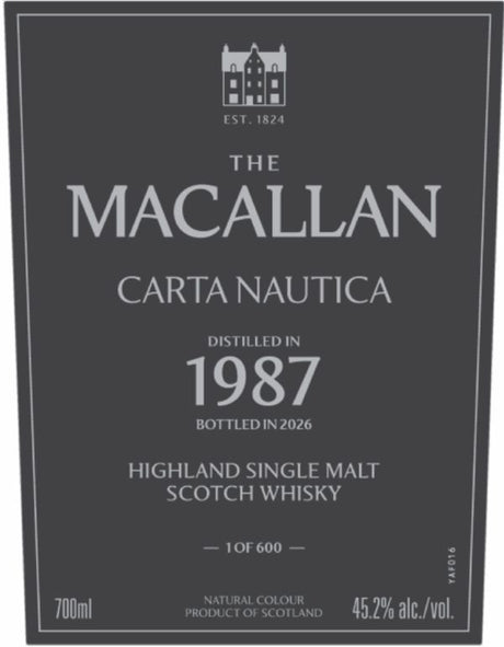 THE MACALLAN label