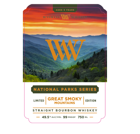 WYOMING WHISKEY label