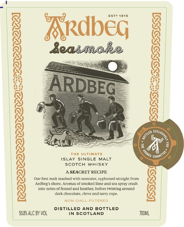 ARDBEG label