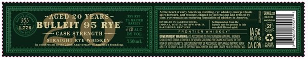BULLEIT label