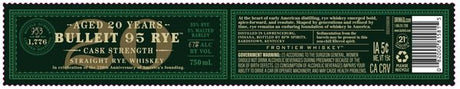 BULLEIT label