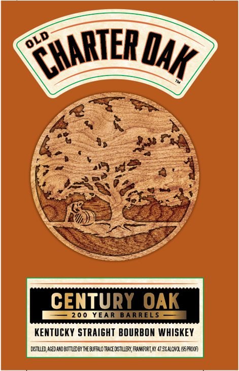 OLD CHARTER OAK label